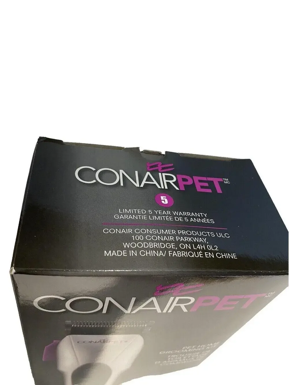 Conair Pet Hair Trimmer Grooming Kit for Home Use, New